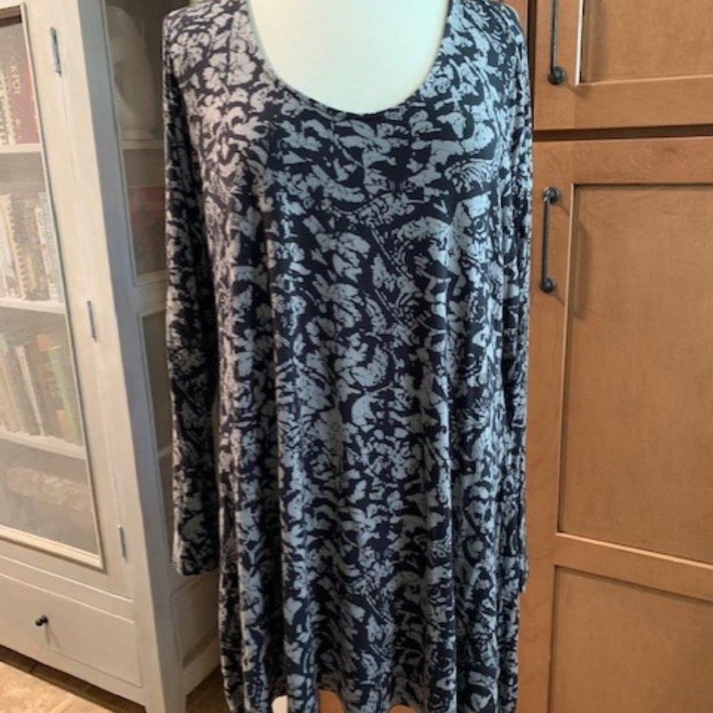 Soft Surroundings Black/Gray Tunic